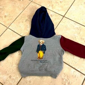 Boys Ralph Lauren hoodie and shirt